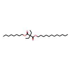 Diethylmalonic acid, dodecyl octyl ester
