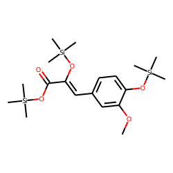 Trimethylsilyl O,O'-bis(trimethylsilyl)vanilpyruvate