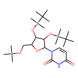 Uridine, 2',3'-bis-O-TBDMS, 5'-O-TMS