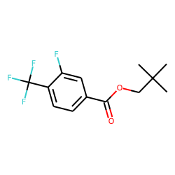 3-Fluoro-4-trifluoromethylbenzoic acid, neopentyl ester
