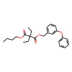 Diethylmalonic acid, butyl 3-phenoxybenzyl ester