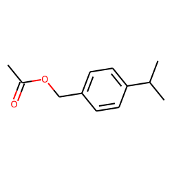 Benzenemethanol, 4-(1-methylethyl)-, acetate
