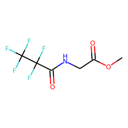 Glycine, N-pentafluoropropionyl-, methyl ester
