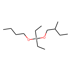 Silane, diethylbutoxy(2-methylbutoxy)-