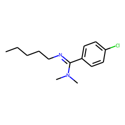 N,N-Dimethyl-N'-pentyl-p-chlorobenzamidine