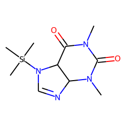 1,3-Dimethylxanthine, TMS