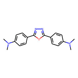 2,5-Bis(p-(dimethylamino)phenyl)-1,3,4-oxadiazole