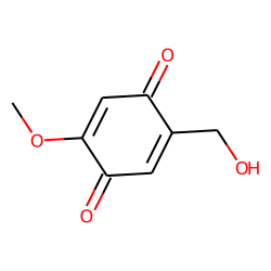 p-Benzoquinone, 1-methoxy-5-hydroxymethyl