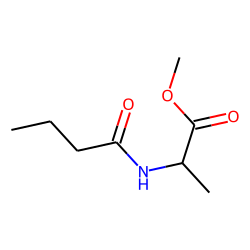 l-Alanine, N-butyryl-, methyl ester