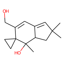 1H-Inden-7-ol, 2,6,7,7a-tetrahydro, 2,2,7-trimethyl-5-hydroxymethyl-6-cyclopropano