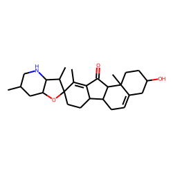 Veratraman-11-one, 17,23-epoxy-3-hydroxy-, (3«beta»,23«beta»)-