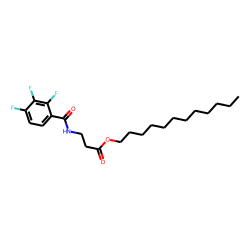 «beta»-Alanine, N-(2,3,4-trifluorobenzoyl)-, dodecyl ester