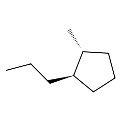trans-1-methyl-2-propylcyclopentane