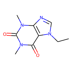 1H-Purine-2,6-dione, 7-ethyl-3,7-dihydro-1,3-dimethyl-