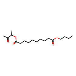 Sebacic acid, butyl 3-oxobut-2-yl ester