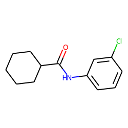 Cyclohexanecarboxamide, N-(3-chlorophenyl)-