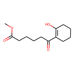 Cyclohexanehexanoic acid, e,2-dioxo-, methyl ester