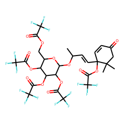 Vomifoliol, «beta»-D-glucopyranoside, TFA