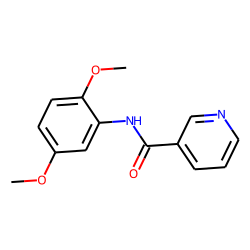 Nicotinamide, N-(2,5-dimethoxyphenyl)-