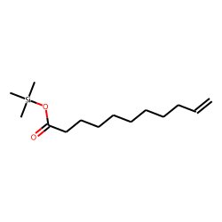 10-Undecenoic acid, trimethylsilyl ester