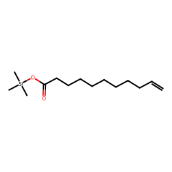 UNDECENOIC ACID, TRIMETHYLSILYL ESTER