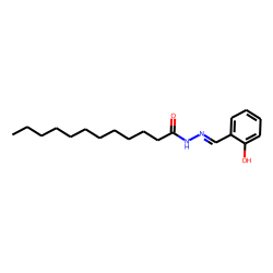 Lauric acid, salicylidene hydrazide