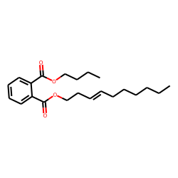 Phthalic acid, butyl trans-dec-3-enyl ester