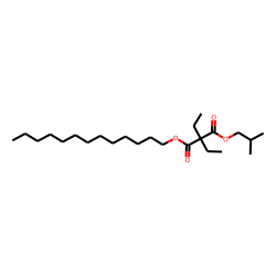 Diethylmalonic acid, isobutyl tridecyl ester