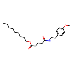 Glutaric acid, monoamide, N-(2-(4-methoxyphenyl)ethyl)-, nonyl ester