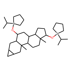 2«alpha»,3«alpha»-cyclopropane-5«alpha»-androstan-6.«alpha»,17«beta»-diol, bisTMIPS