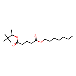 Glutaric acid, 3,3-dimethylbut-2-yl heptyl ester