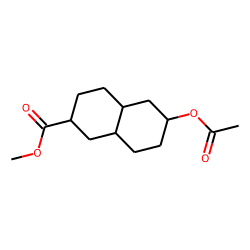 2«beta»-acetoxy-6«beta»-methoxyformyl-trans-decalin