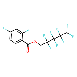 2,4-Difluorobenzoic acid, 2,2,3,3,4,4,5,5-octafluoropentyl ester