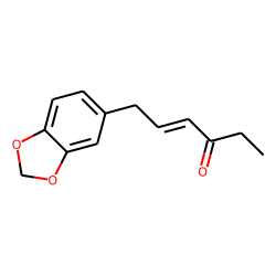 4-Hexen-3-one, 1-(3,4-methylenedioxyphenyl)