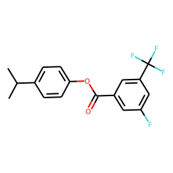 3-Fluoro-5-trifluoromethylbenzoic acid, 4-isopropylphenyl ester