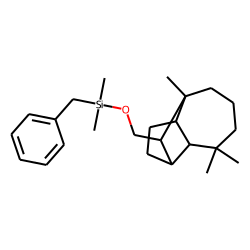 (-)-Isolongifolol, benzyldimethylsilyl ether