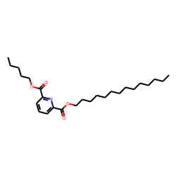 2,6-Pyridinedicarboxylic acid, pentyl tetradecyl ester
