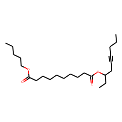 Sebacic acid, non-5-yn-3-yl pentyl ester