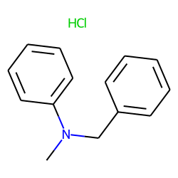 Benzenemethanamine, n-methyl-n-phenyl-, hydrochloride