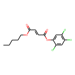 Fumaric acid, pentyl 2,4,5-trichlorophenyl ester