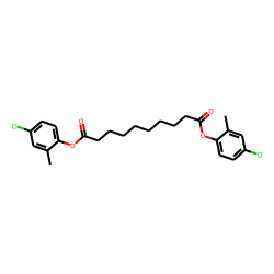 Sebacic acid, di(4-chloro-2-methylphenyl) ester