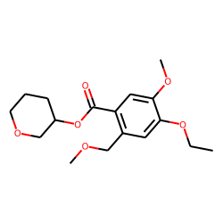 Benzoic acid 4-ethoxy-5-methoxy-2-methoxymethyl-tetrahydro-pyran-3-yl ester