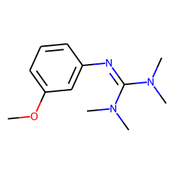 N''-(3-methoxy-phenyl)-N,N,N',N'-tetramethyl -guanidine