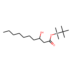 3-Hydroxycapric acid, mono-TBDMS