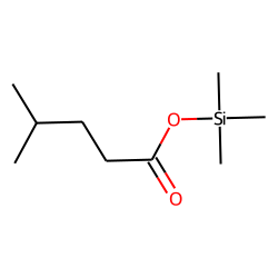 4-Methylvaleric acid, trimethylsilyl ester