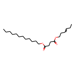 Succinic acid, cis-hex-3-enyl dodecyl ester