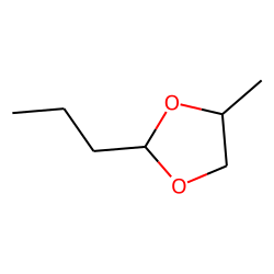 1,3-Dioxolane, 4-methyl-2-propyl, cis