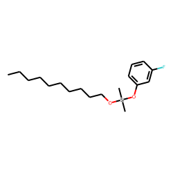 Silane, dimethyl(3-fluorophenoxy)decyloxy-