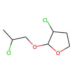Tetrahydrofuran, 3-chloro-2-(2-chloropropyloxy)