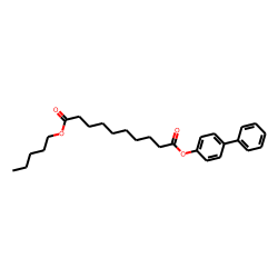 Sebacic acid, pentyl 4-phenylphenyl ester